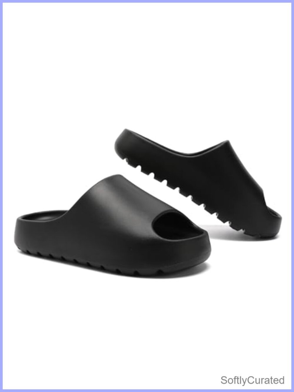 Cloud Slides EVA Soft Recovery Thick Sole Open Toe Shower Shoes Sandals